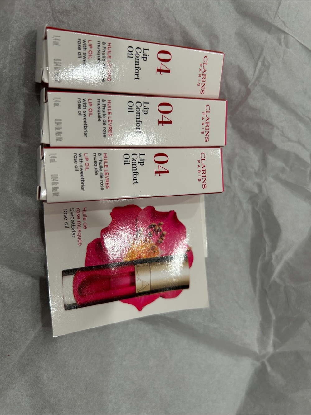 Clarins Lip Comfort Oil 04 Pink Glossy Balm